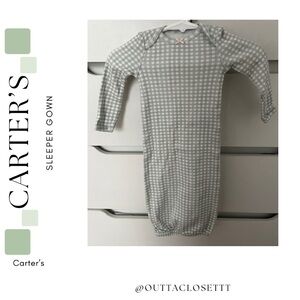 Carters sleeper gown ✨3 for $15 in closet✨
